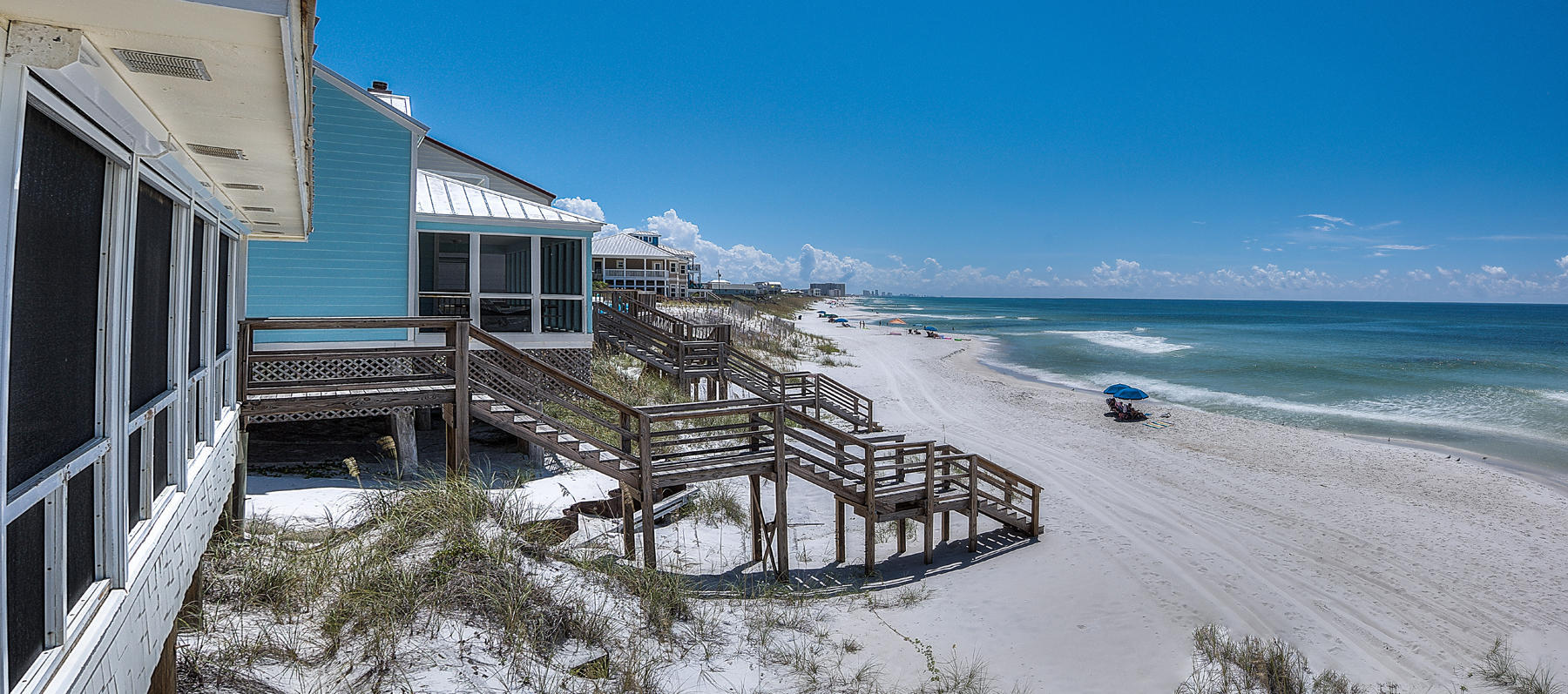 325 Pompano Street Inlet Beach, FL 32461 - Photo 39 of 49 a view of outdoor space deck and kitchen