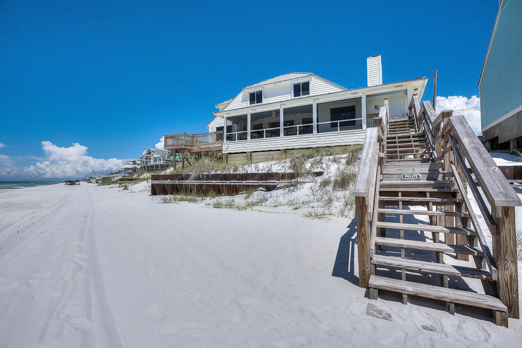 325 Pompano Street Inlet Beach, FL 32461 - Photo 42 of 49 a front view of a house with a yard