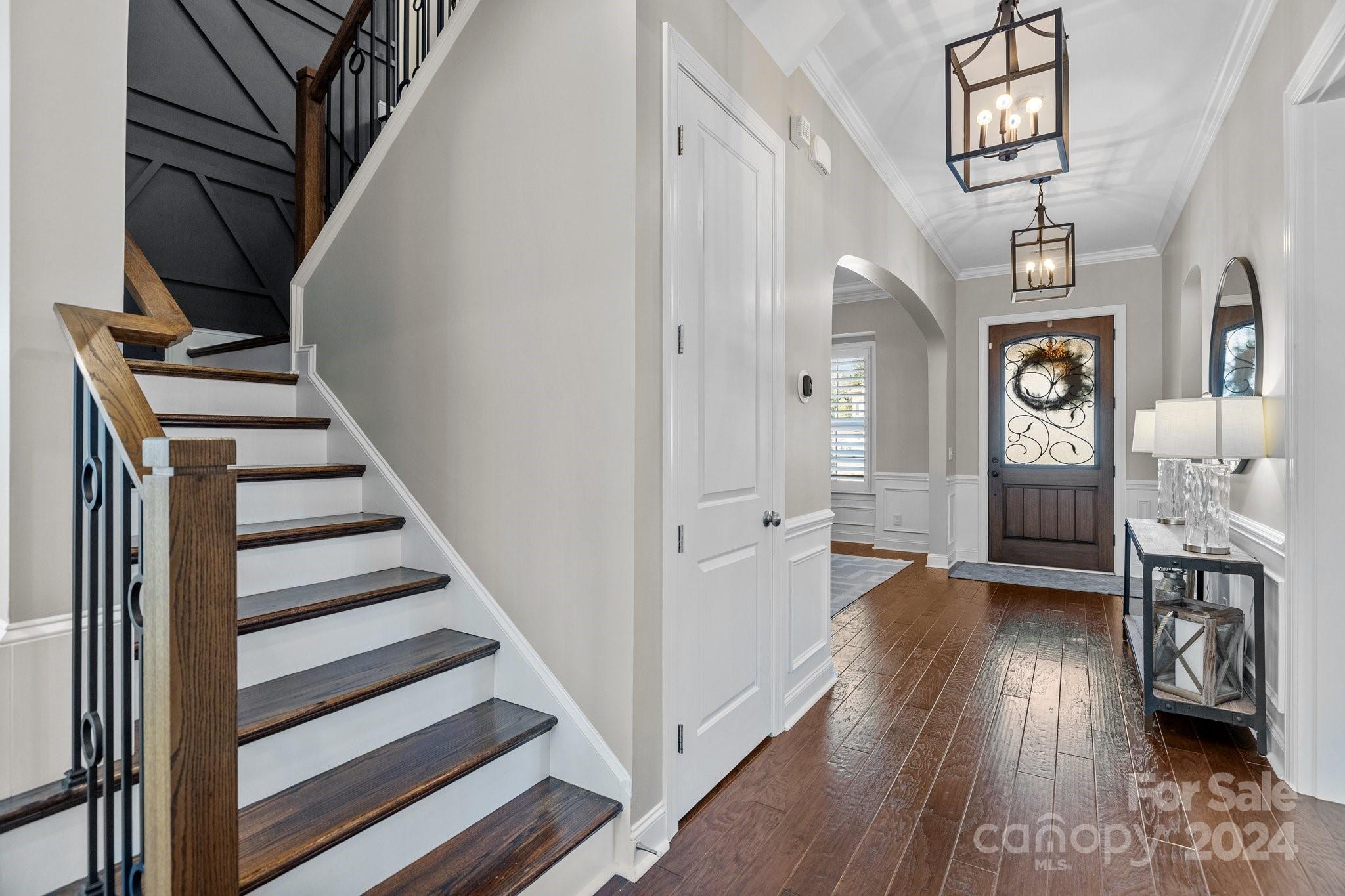 470 Langston Pl Drive Fort Mill, SC 29708 - Photo 16 of 40 a view of an entryway with wooden floor