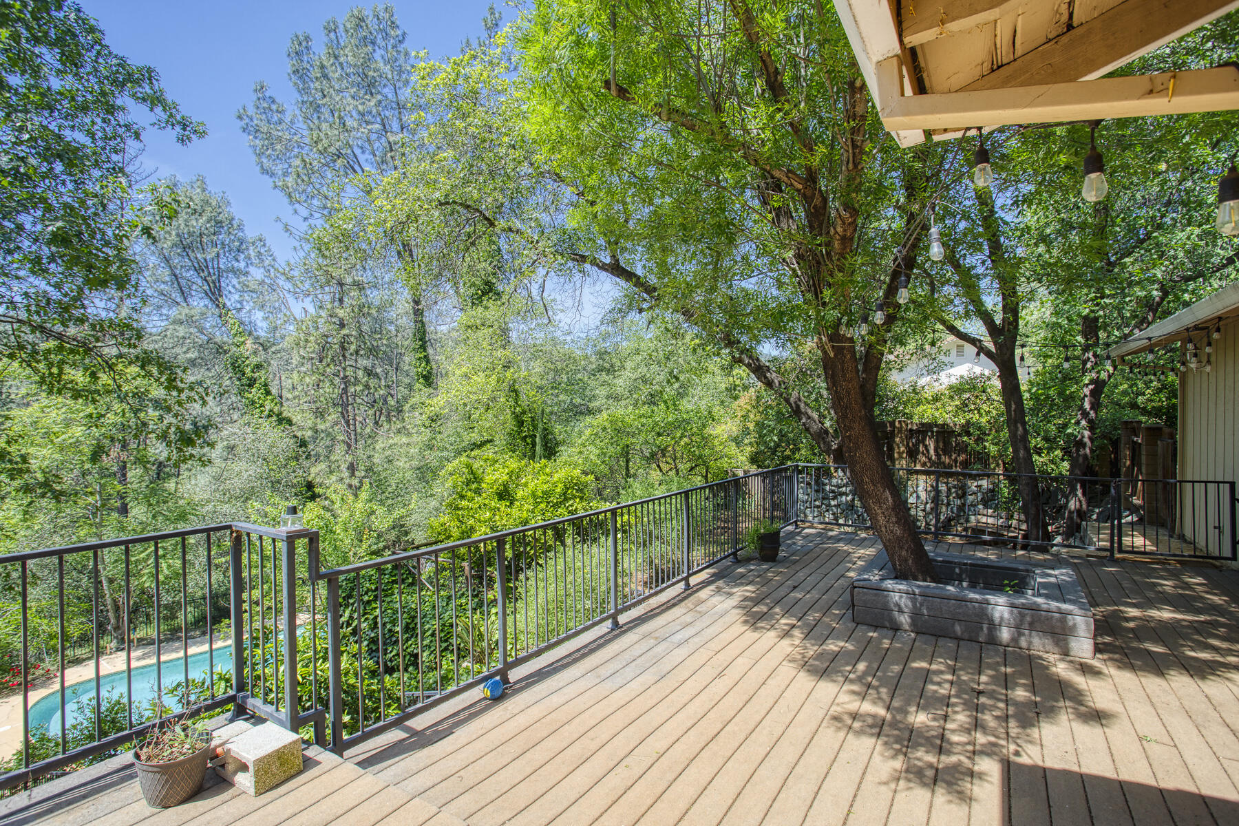 17829 Ranchera Road Shasta Lake, CA 96019 - Photo 3 of 39 a view of a balcony with wooden floor