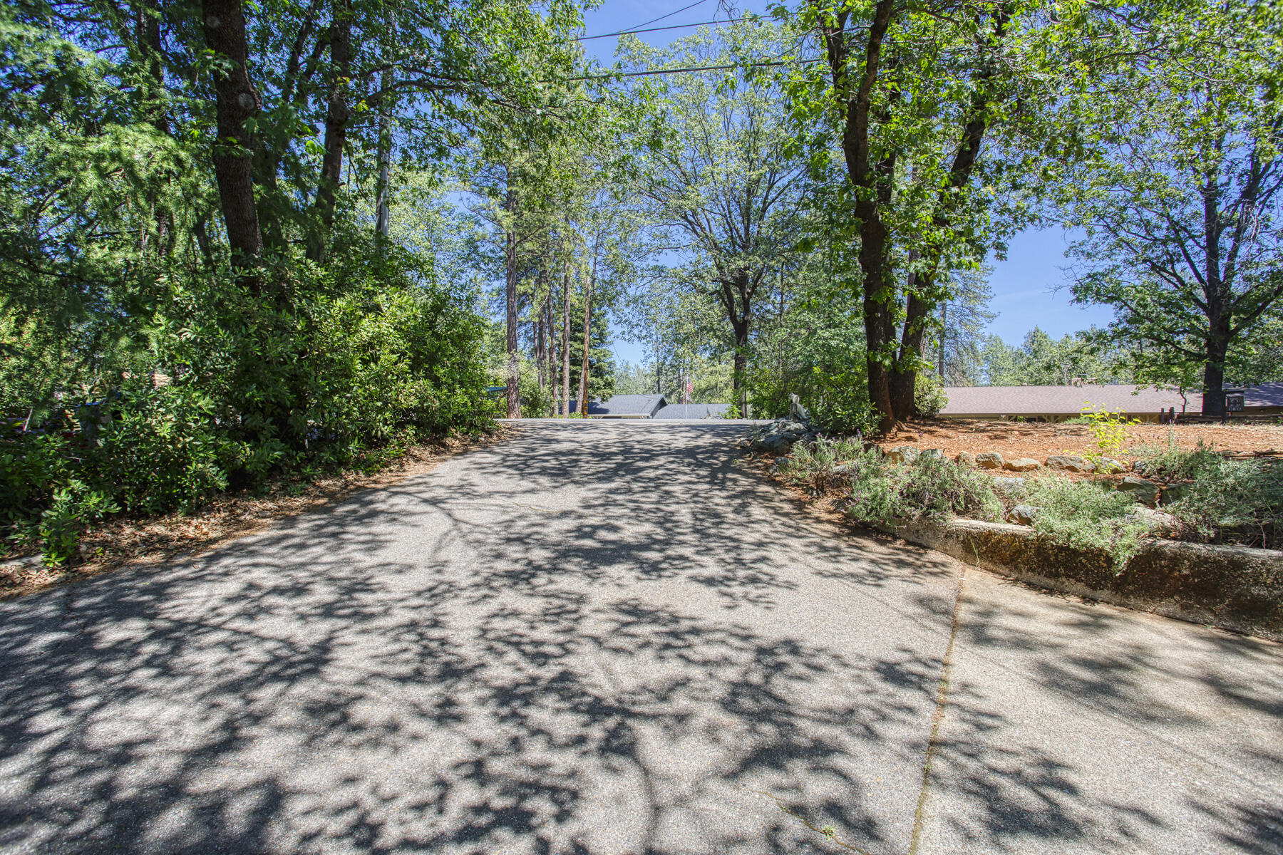 17829 Ranchera Road Shasta Lake, CA 96019 - Photo 33 of 39 a wooden bench with view of trees