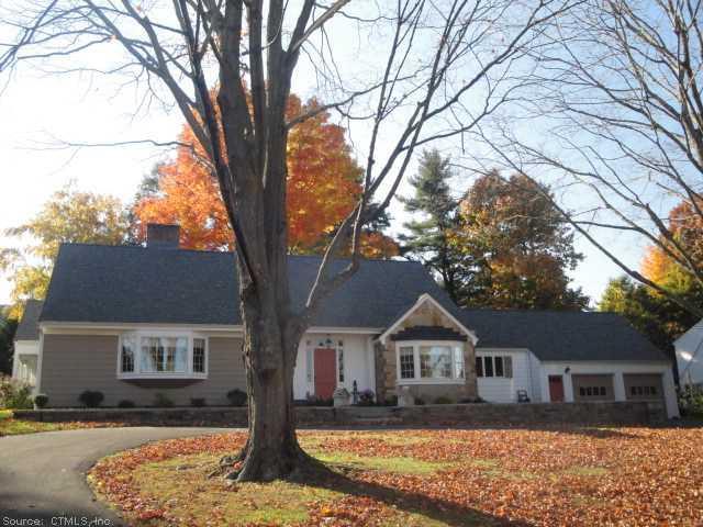 37 Farmingdale Road Wethersfield, CT 06109 - Photo 1 of 1 front view of a house with a yard