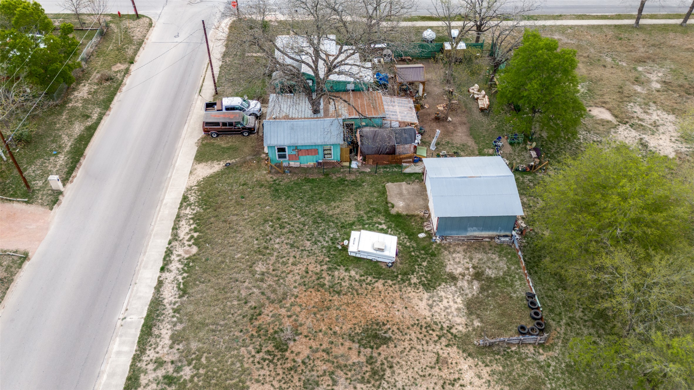 1315 3rd Street Kerrville, TX 78028 - Photo 4 of 5 Aerial view of property and surrounding area