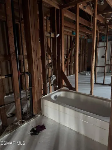 a backyard of a house