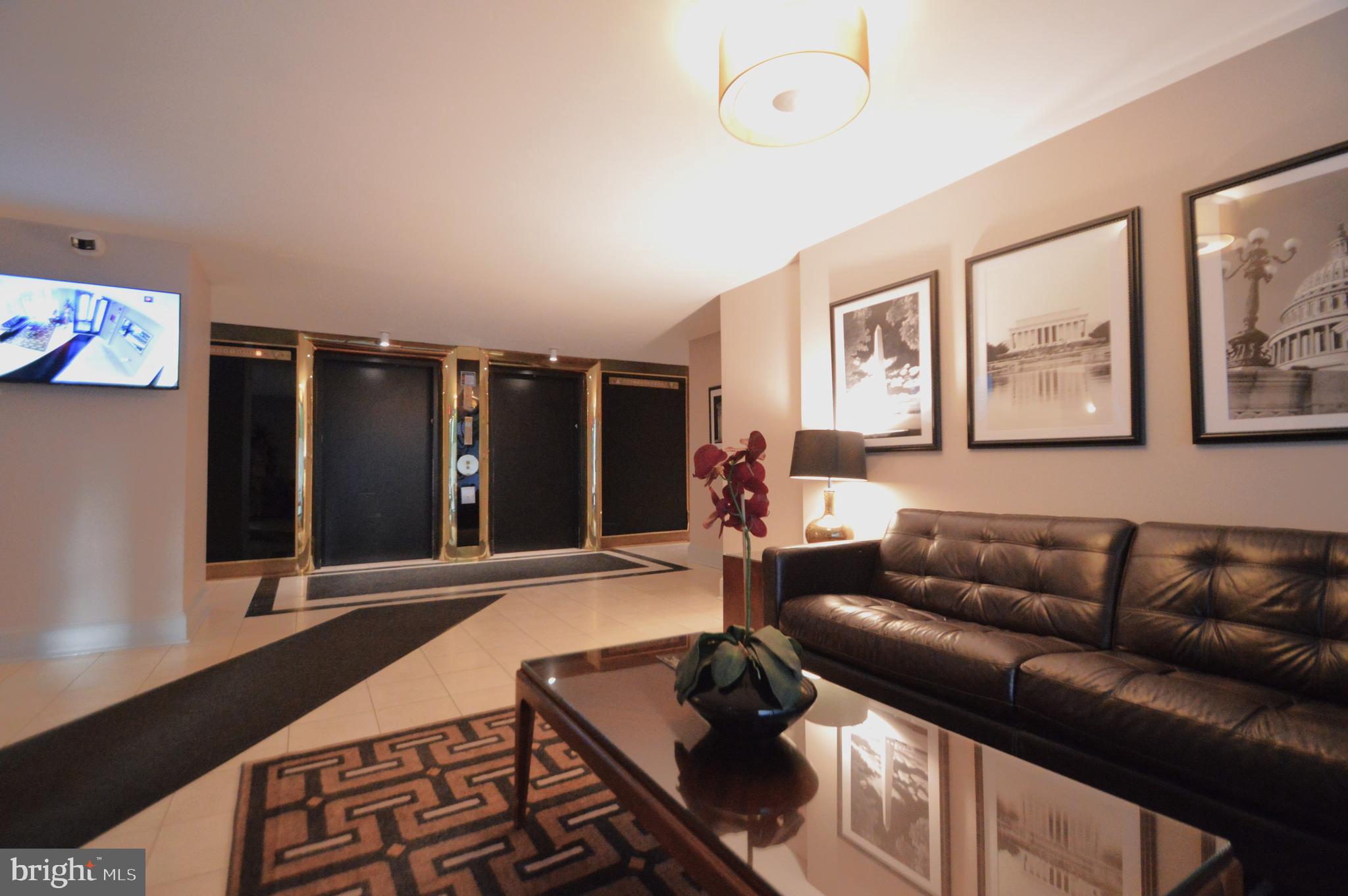 1245 13th Street Northwest, Unit 902 Washington, DC 20005 - Photo 13 of 51 Elevators and Lobby