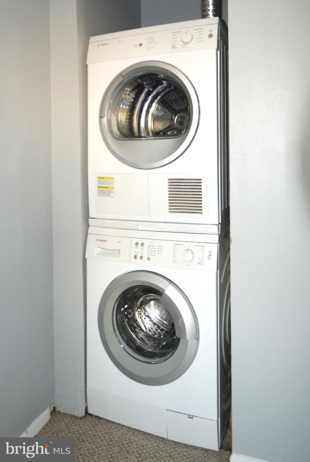 1245 13th Street Northwest, Unit 902 Washington, DC 20005 - Photo 26 of 51 En Suite Washer and Dryer