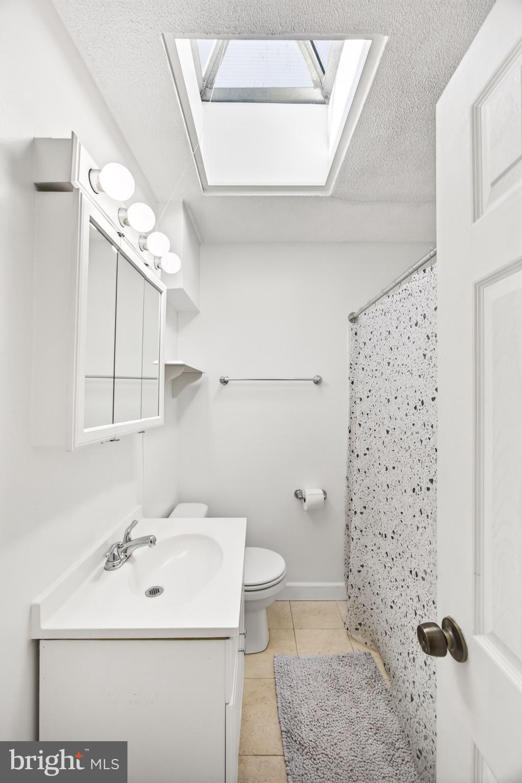 3579 Benzinger Road Baltimore, MD 21229 - Photo 19 of 34 a bathroom with a sink a toilet and shower