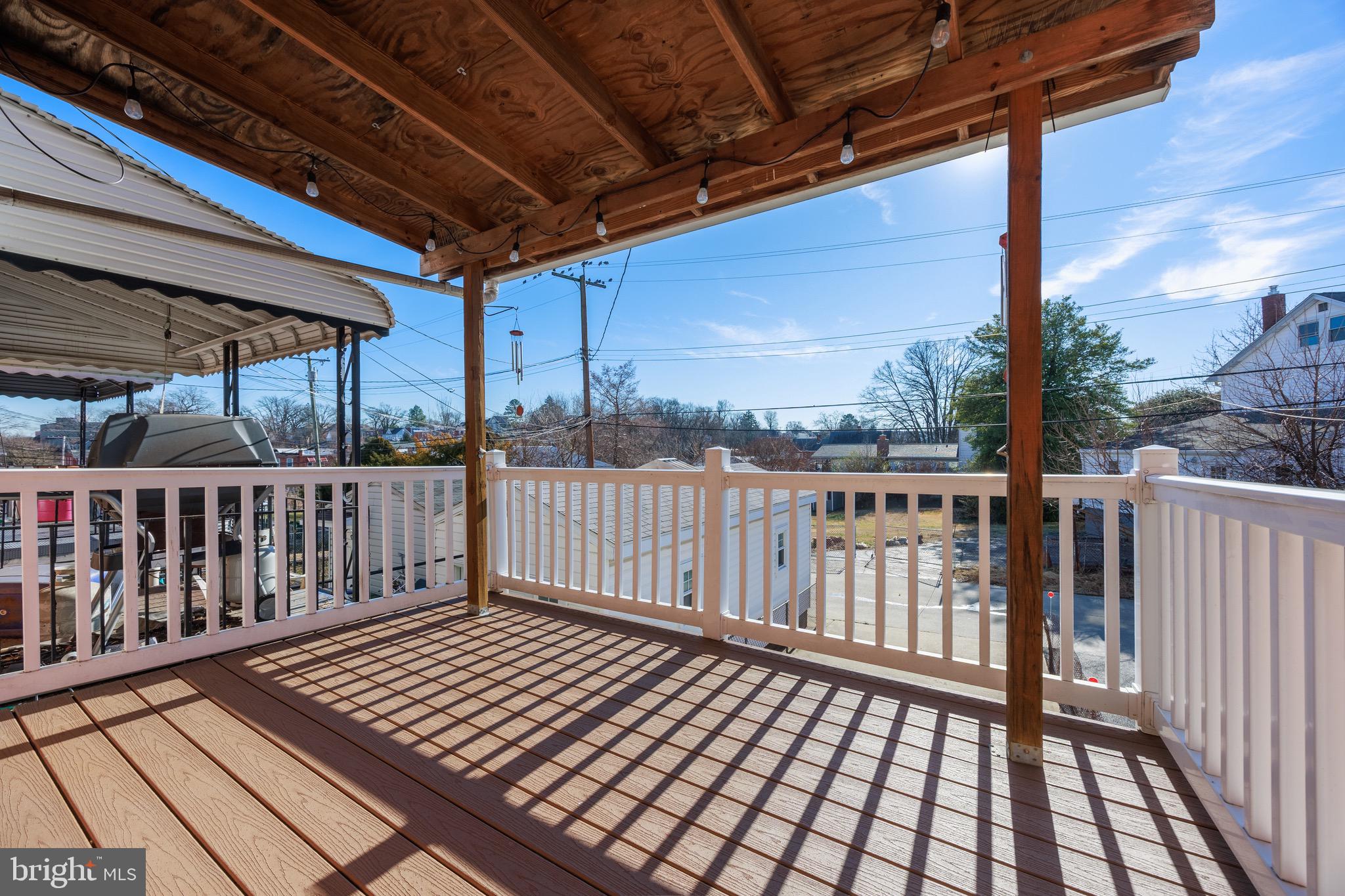 3579 Benzinger Road Baltimore, MD 21229 - Photo 31 of 34 a view of a roof deck