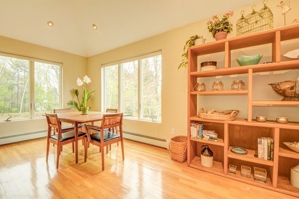 149 Nourse Road Bolton, MA 01740 - Photo 5 of 30 a dining room with furniture and wooden floor