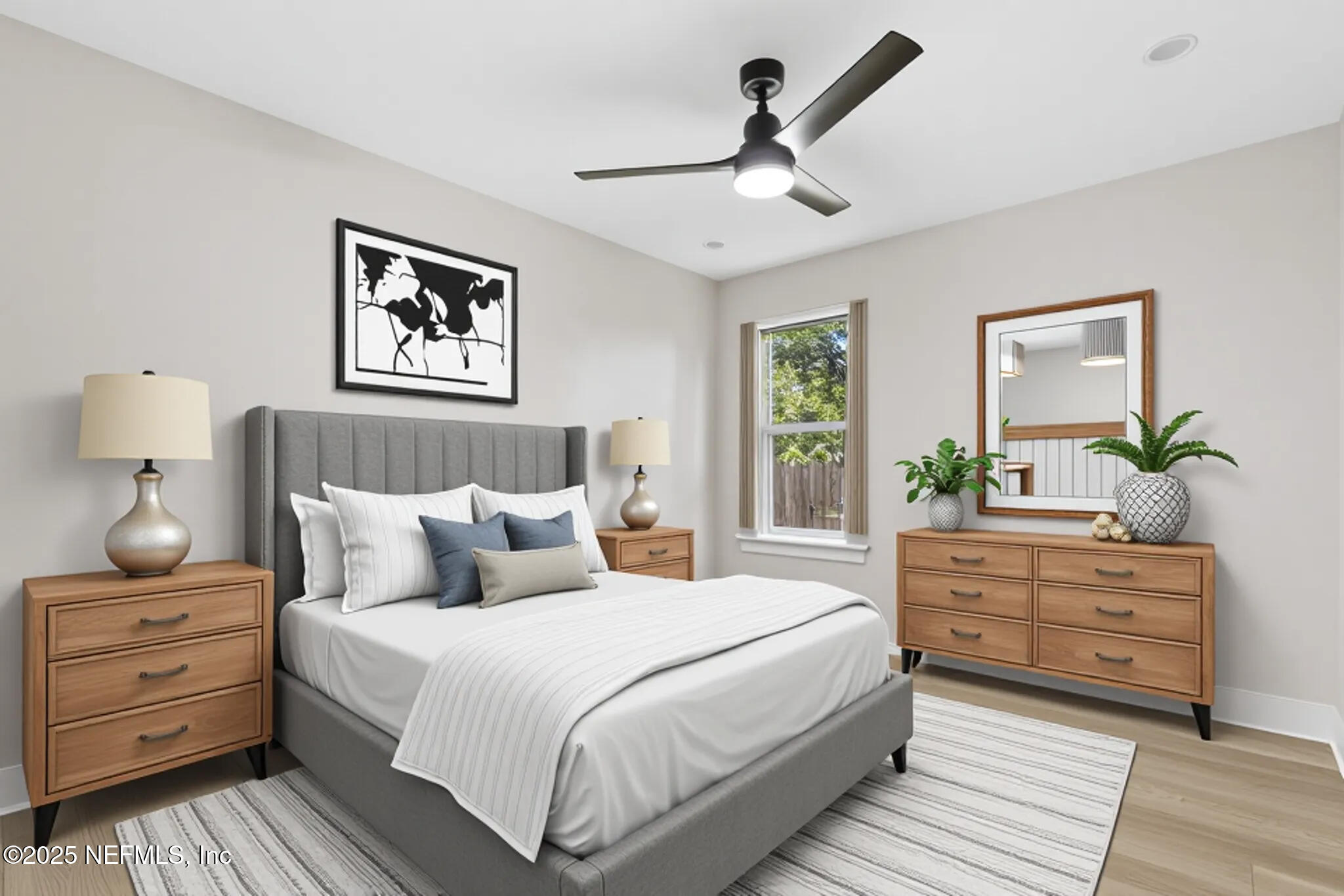 16 Sidney Street St. Augustine, FL 32084 - Photo 25 of 38 a bedroom with a bed and a dresser