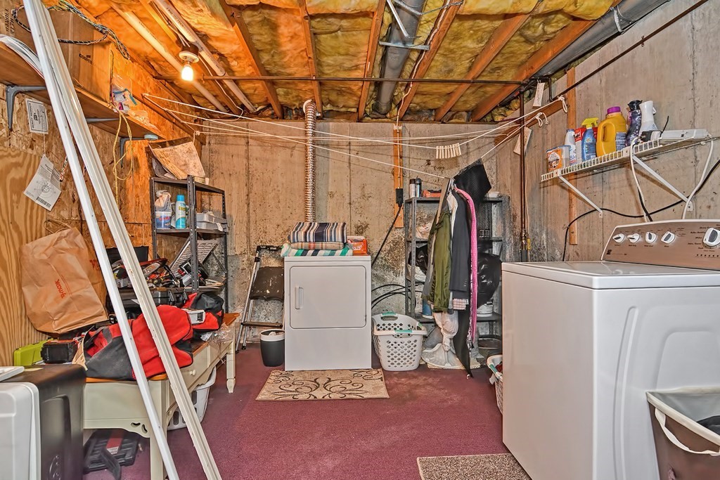 96 Danforth Street, Unit 19 Taunton, MA 02780 - Photo 31 of 31 a view of a storage room with a lot of stuff