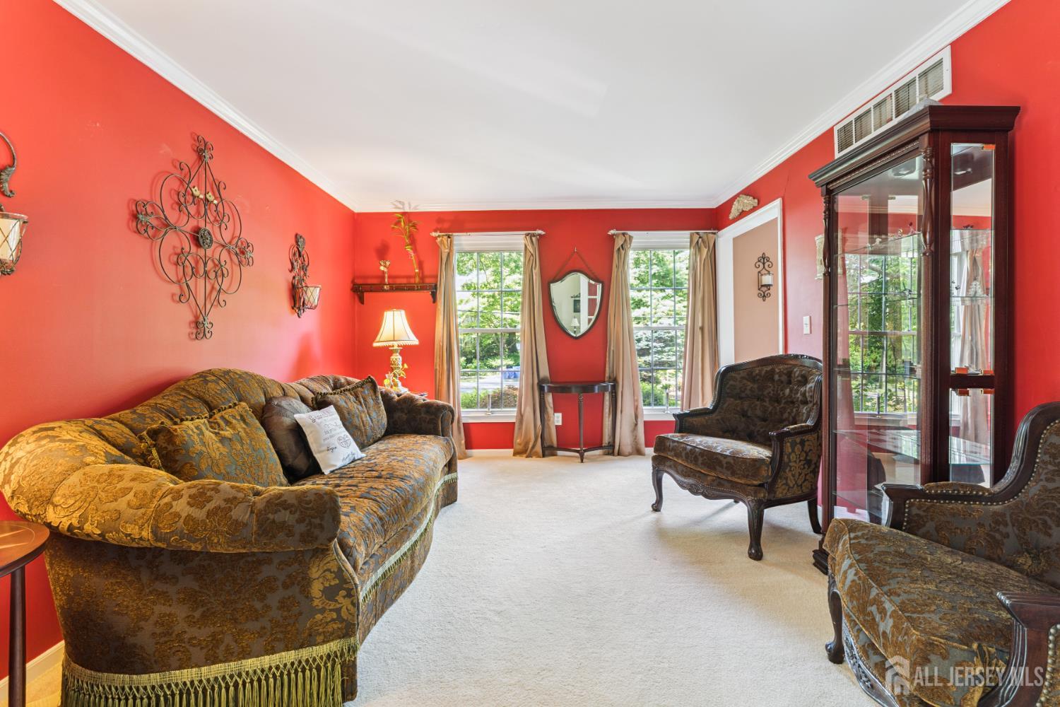 66 Spring Hill Road Old Bridge, NJ 07747 - Photo 16 of 32 a living room with furniture and a large window