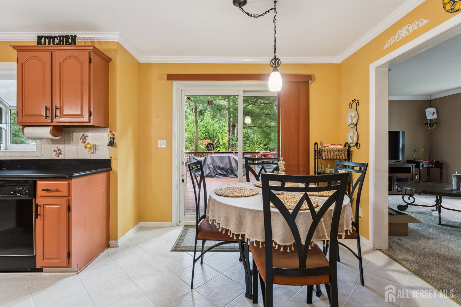 66 Spring Hill Road Old Bridge, NJ 07747 - Photo 4 of 32 a view of a dining room with furniture window and outside view
