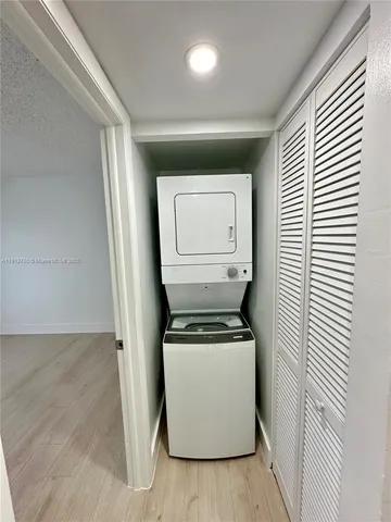 a room with storage and utility