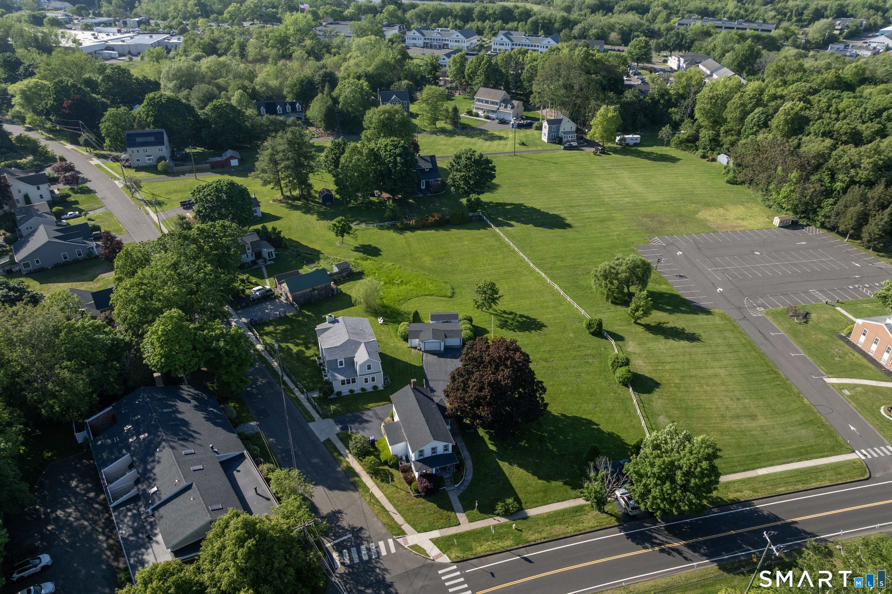 208 Boston Street Guilford, CT 06437 - Photo 37 of 37 an aerial view of a residential houses with outdoor space