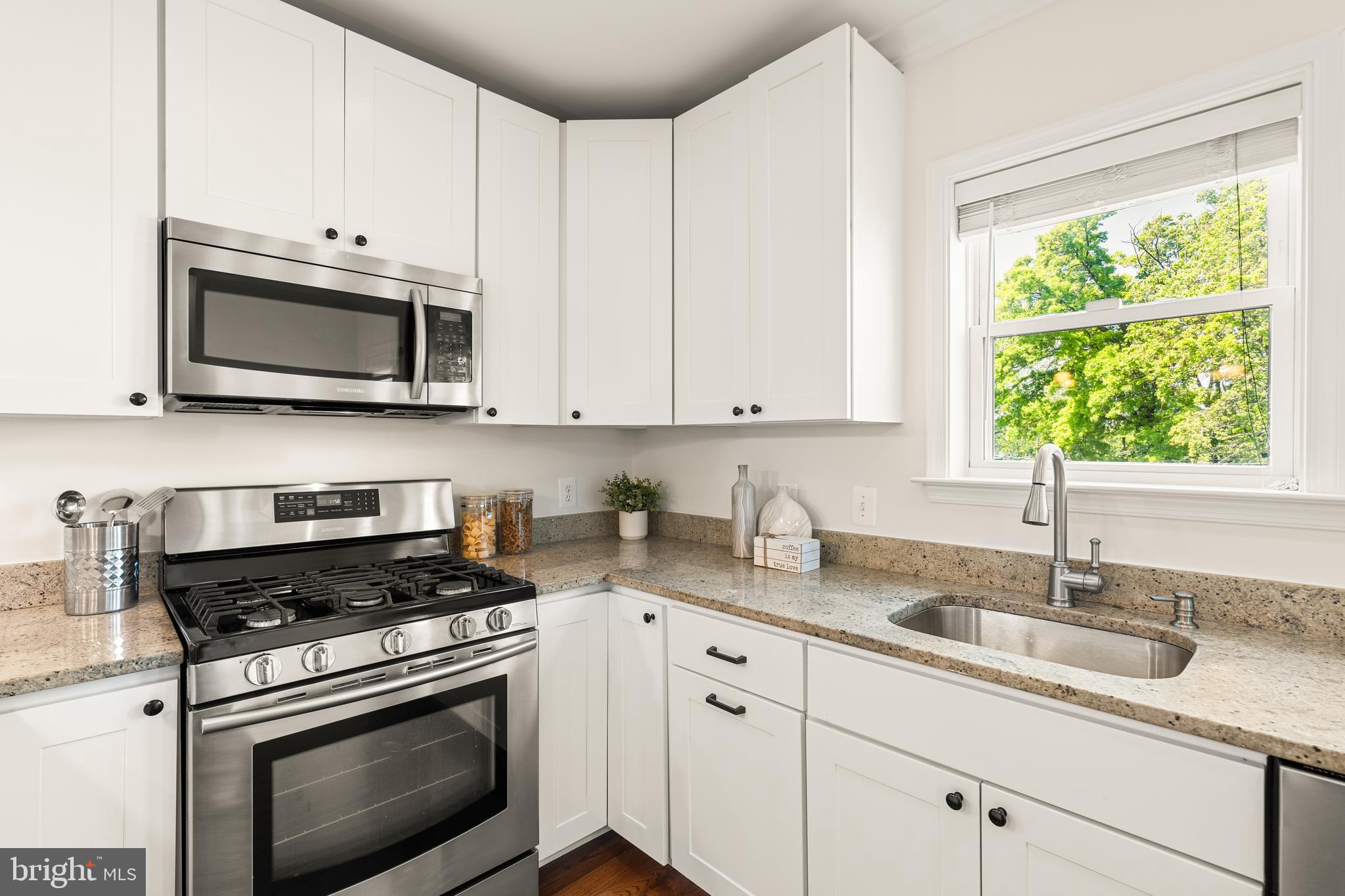 4620 4th Street Northwest Washington, DC 20011 - Photo 13 of 45 Granite counters & stainless steel appliances