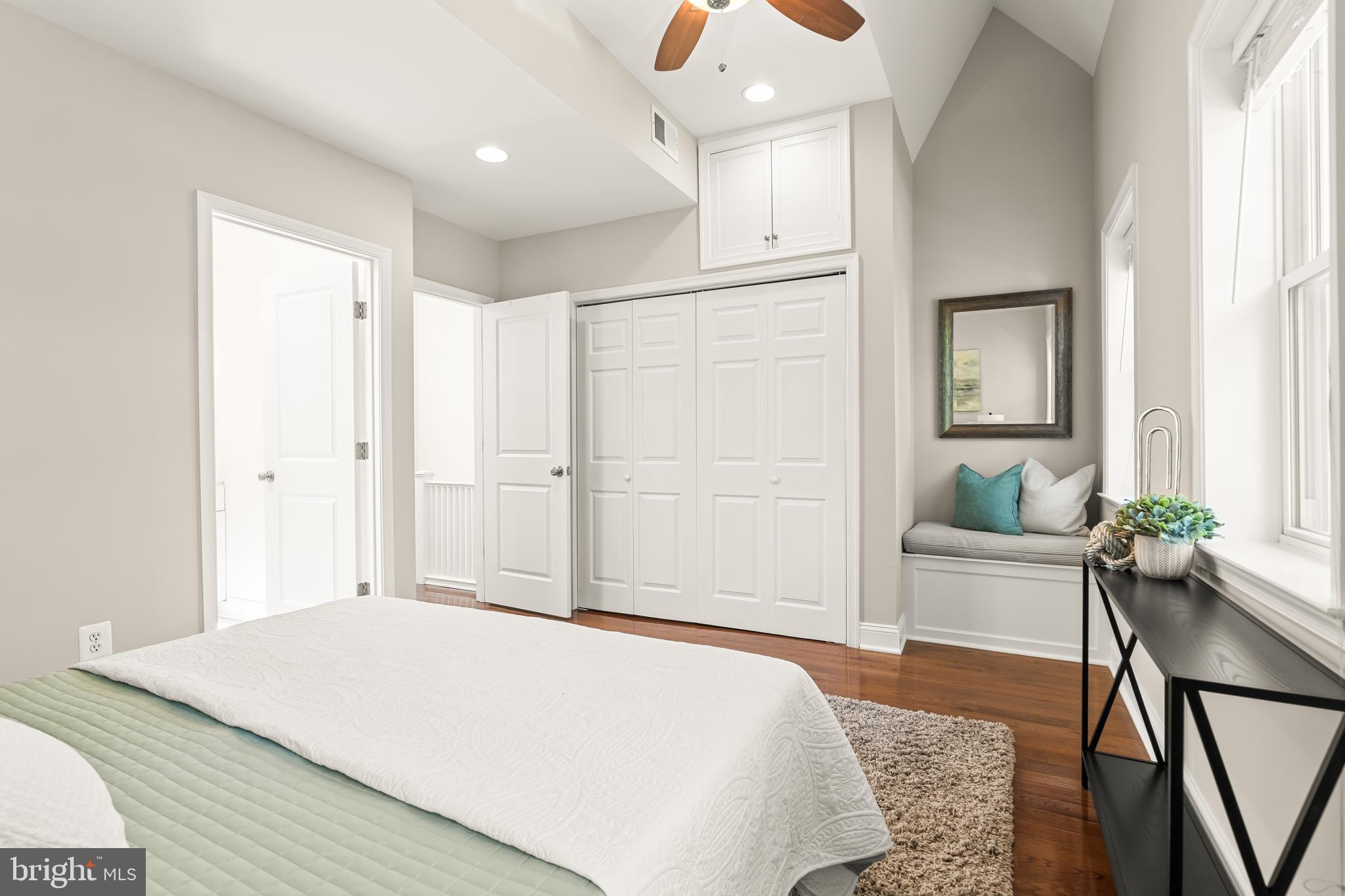 4620 4th Street Northwest Washington, DC 20011 - Photo 21 of 45 Expansive closet with custom builtin shelving