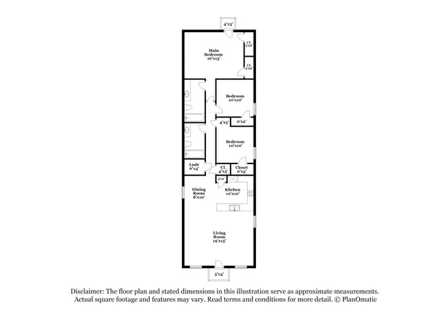 a black and white photo of a room