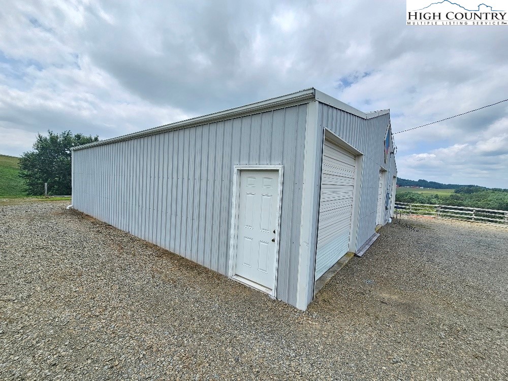 459 Edwards Road Ennice, NC 28623 - Photo 24 of 36 a view of a garage