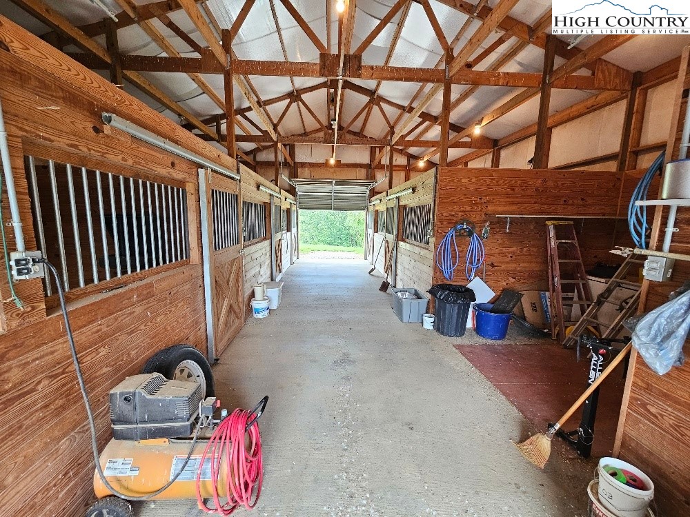 459 Edwards Road Ennice, NC 28623 - Photo 25 of 36 a view of a room with gym equipment