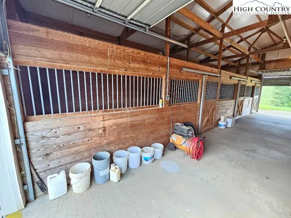 a view of car garage