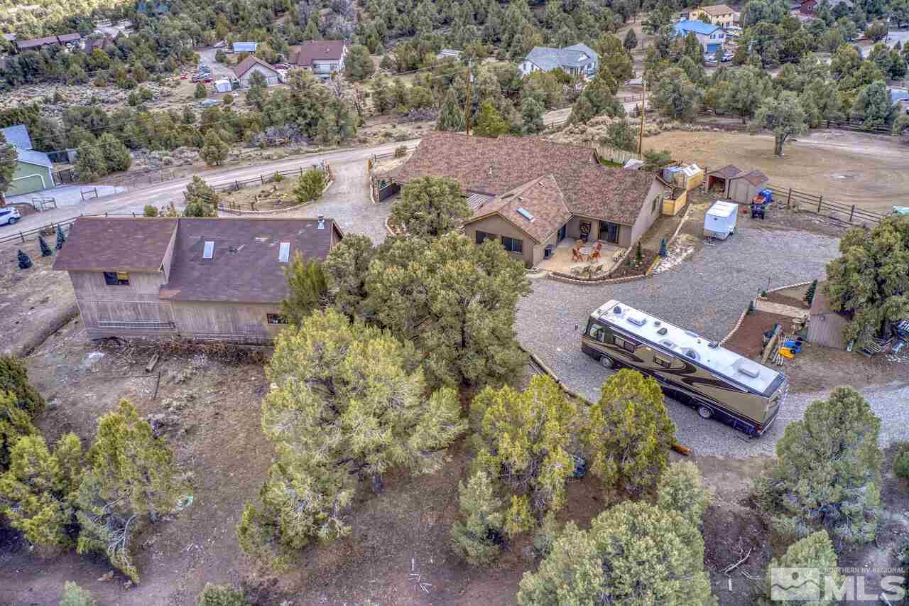 2330 Enterprise Road Reno, NV 89521 - Photo 1 of 40 an aerial view of a house with a garden