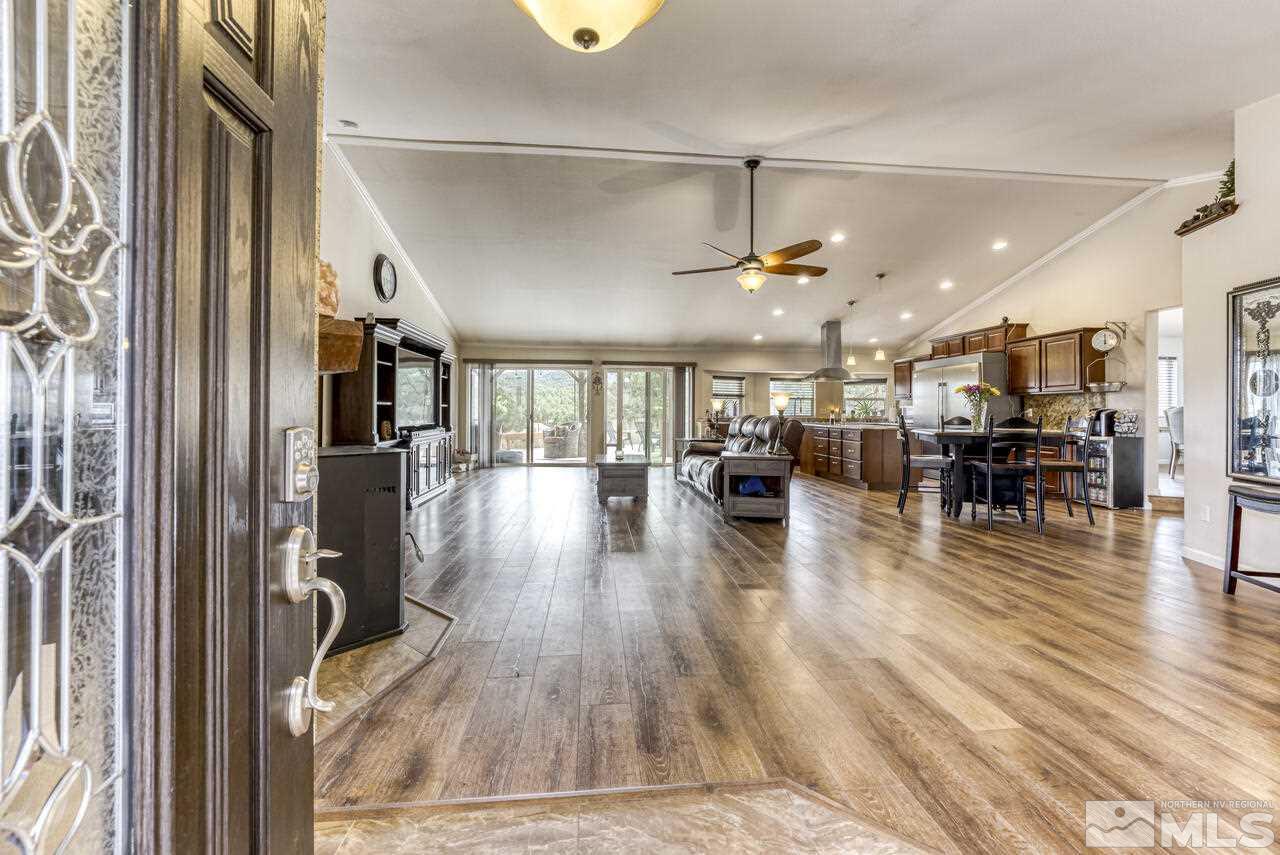 2330 Enterprise Road Reno, NV 89521 - Photo 39 of 40 a view of a living room and a livingroom with furniture wooden floor