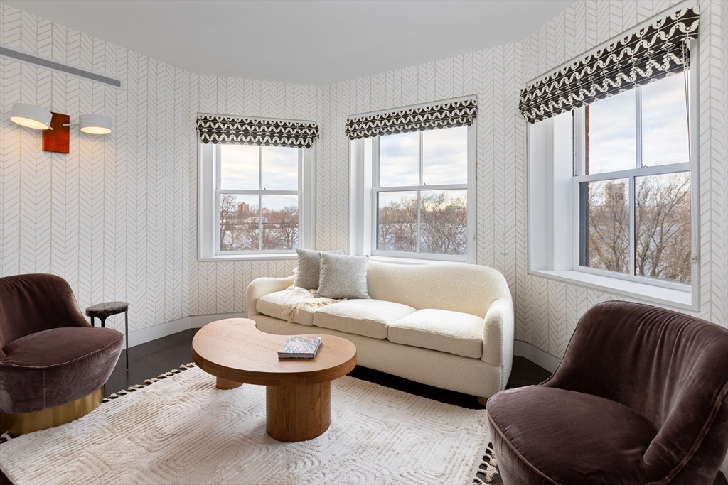 410 Beacon Street Boston, MA 02115 - Photo 17 of 35 a living room with furniture and a window