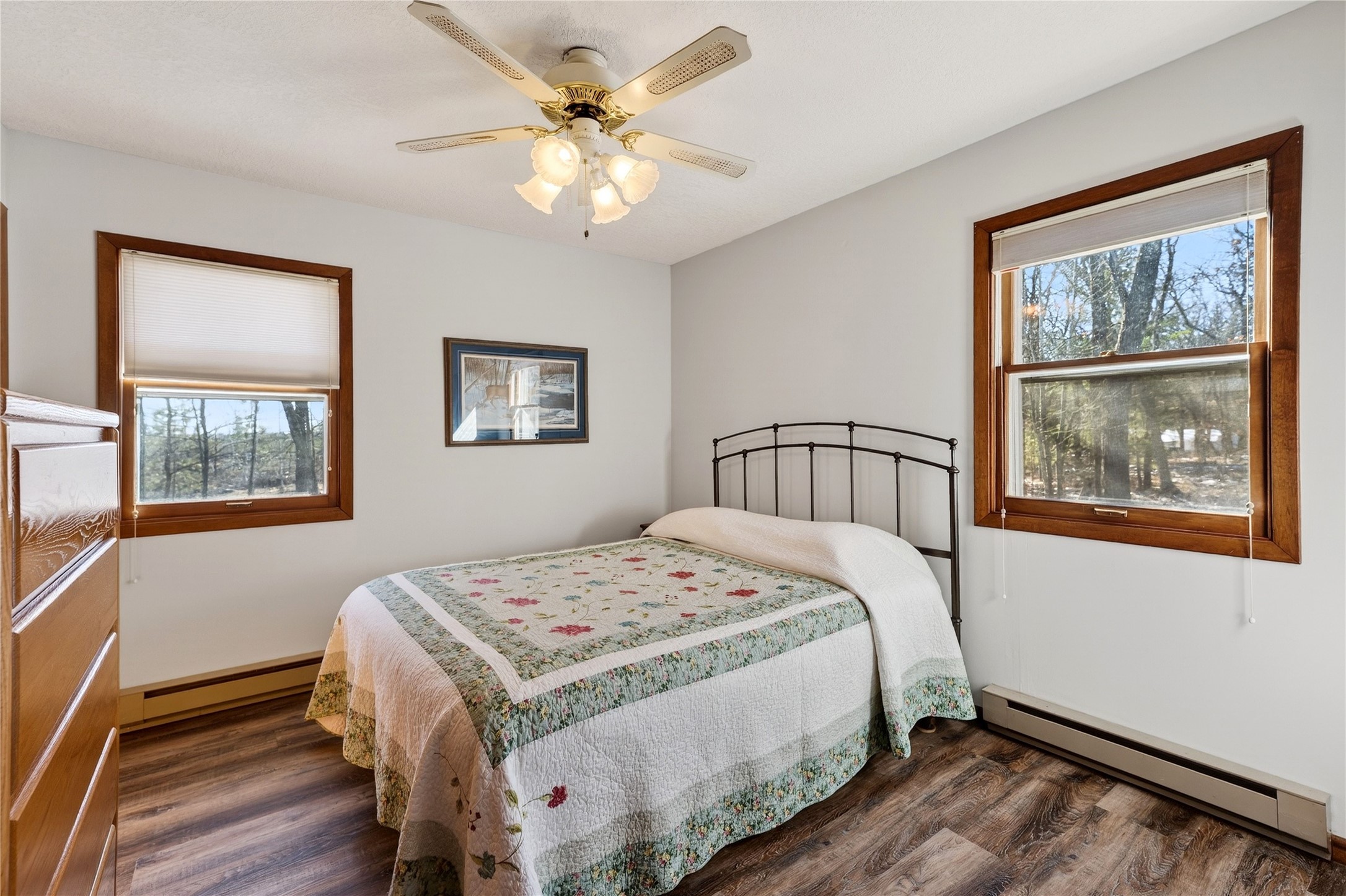 4478 Deerpath Road Danbury, WI 54830 - Photo 18 of 38 First bedroom