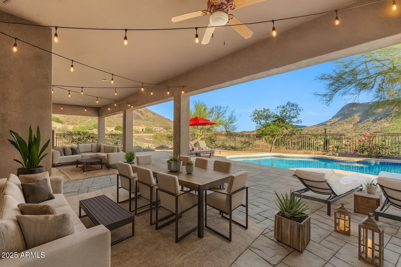 13945 East Gail Road Scottsdale, AZ 85259 - Photo 11 of 58 Staged Patio