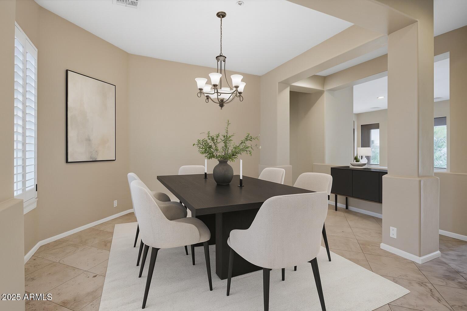 13945 East Gail Road Scottsdale, AZ 85259 - Photo 17 of 58 Staged Dining Room