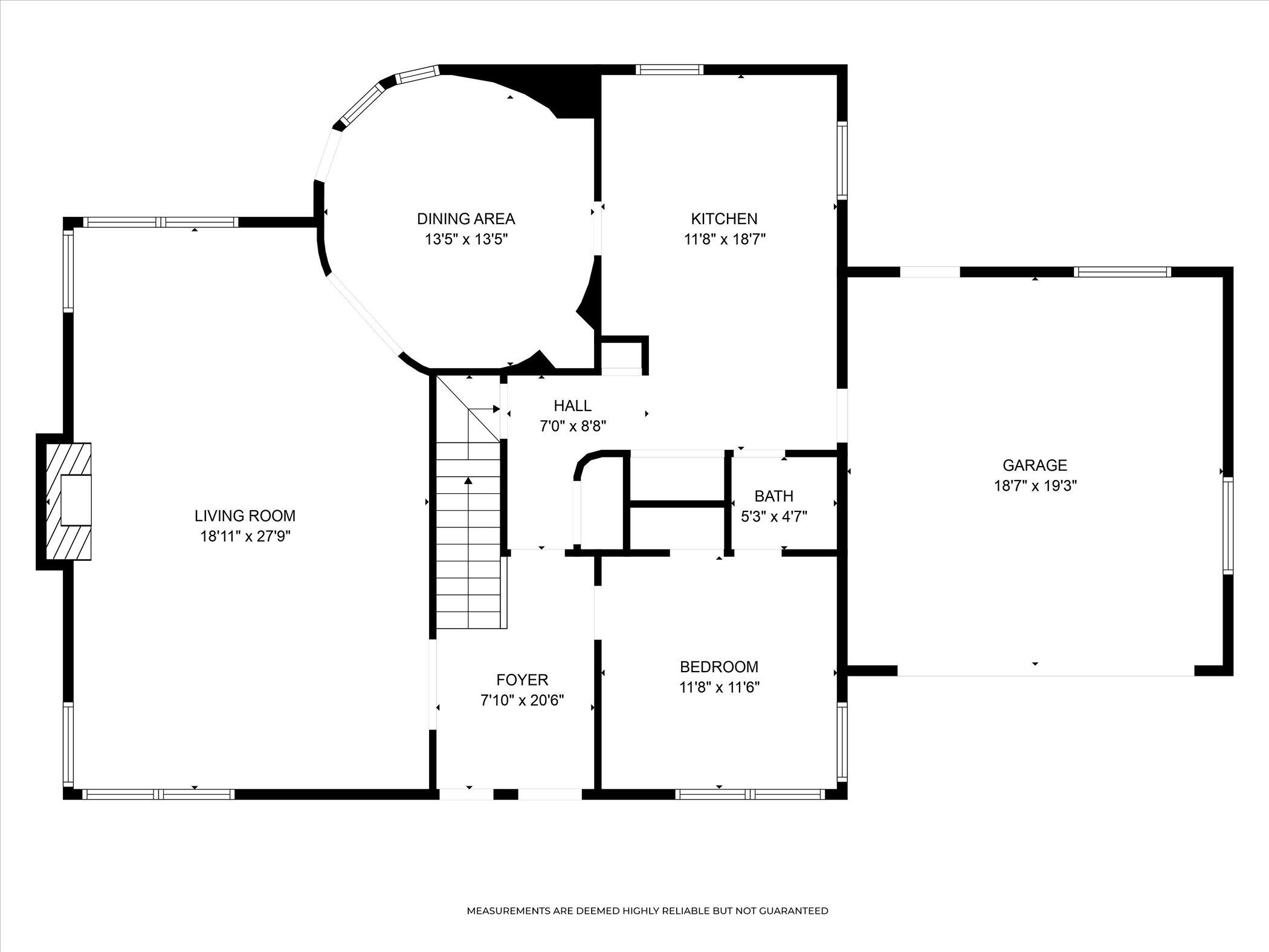 240 Windsor Road Benton Harbor, MI 49022 - Photo 54 of 55 Main Floor Floorplan