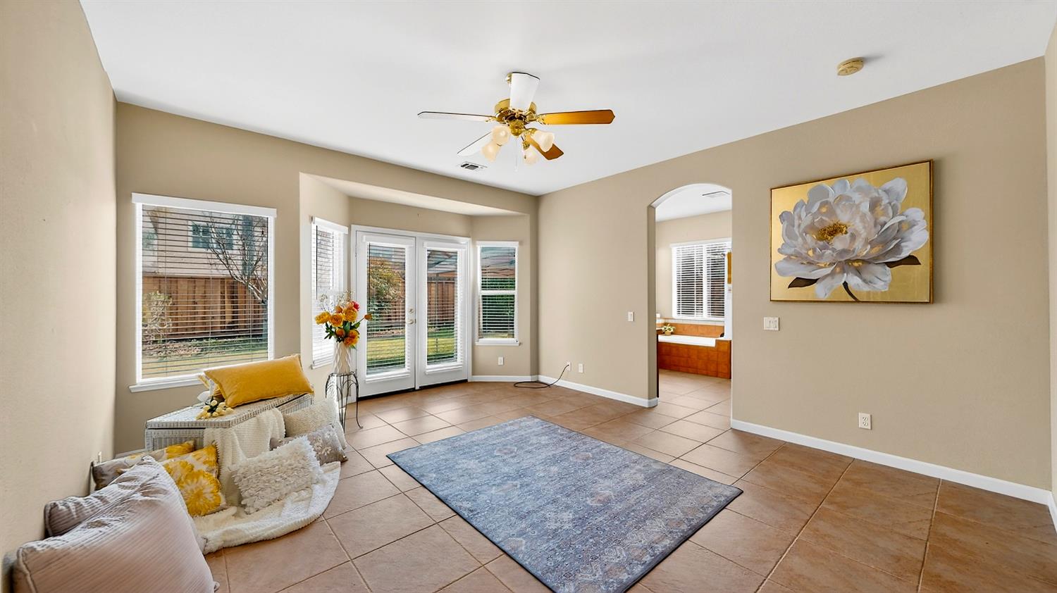 4102 Windrose Drive Turlock, CA 95382 - Photo 33 of 45 a view of livingroom with furniture and windows