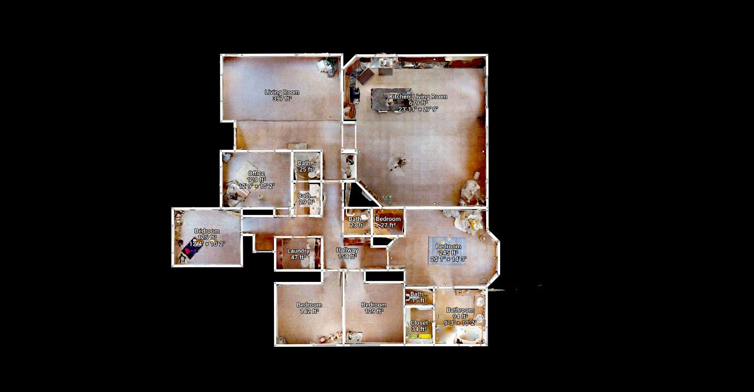 4102 Windrose Drive Turlock, CA 95382 - Photo 34 of 45 a picture of floor plan