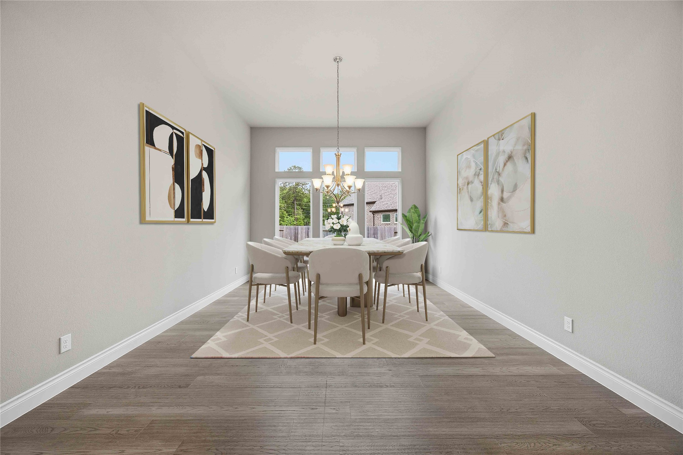 17564 Watercolor Way Conroe, TX 77302 - Photo 19 of 42 Formal dining area virtually staged