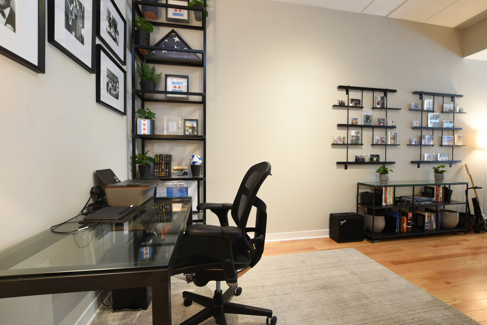 920 West Madison Street, Unit D4 Chicago, IL 60607 - Photo 16 of 34 a view of a workspace with furniture