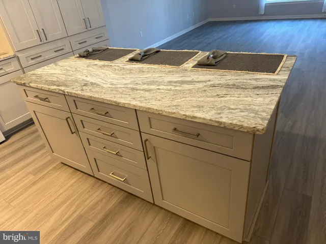 a view of wooden floor