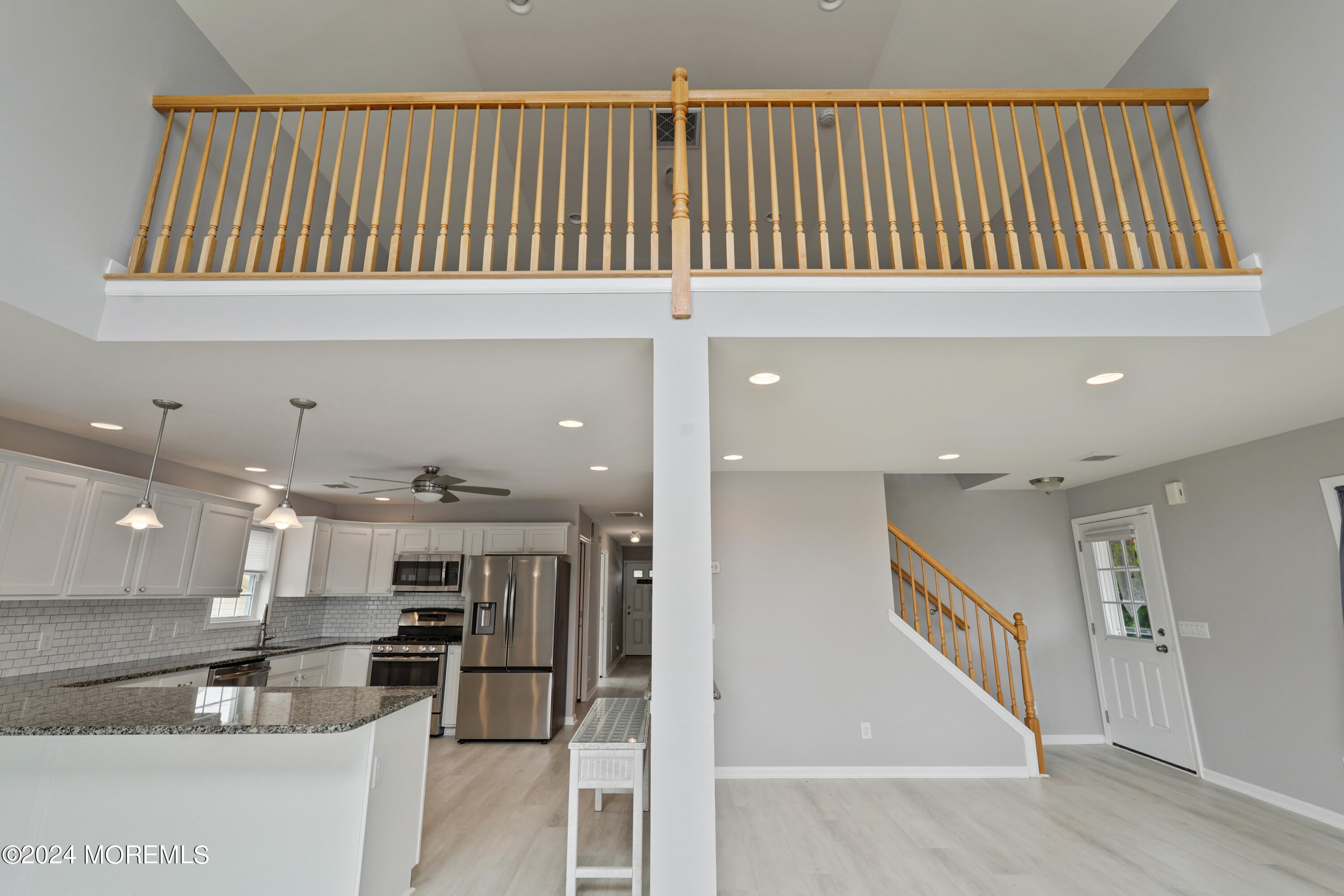 2 Topsail Road Brick, NJ 08723 - Photo 13 of 69 a kitchen with stainless steel appliances a refrigerator and a sink