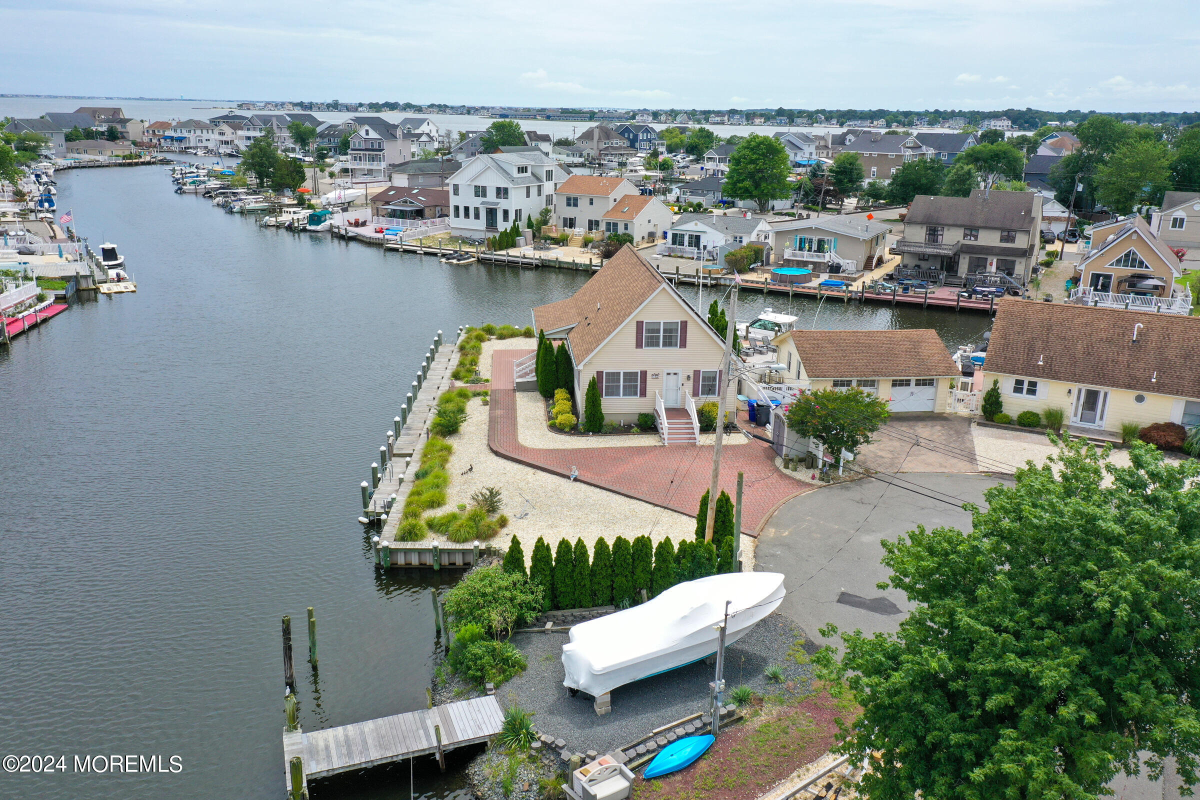 2 Topsail Road Brick, NJ 08723 - Photo 68 of 69 an aerial view of a house with a ocean view
