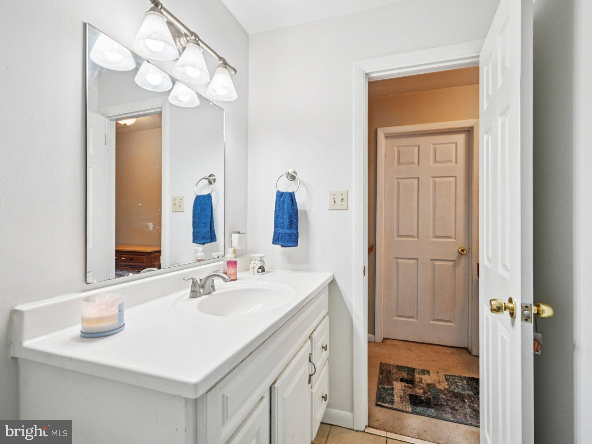 170 Scottfield Drive Newark, DE 19713 - Photo 16 of 28 a bathroom with a sink vanity and a mirror