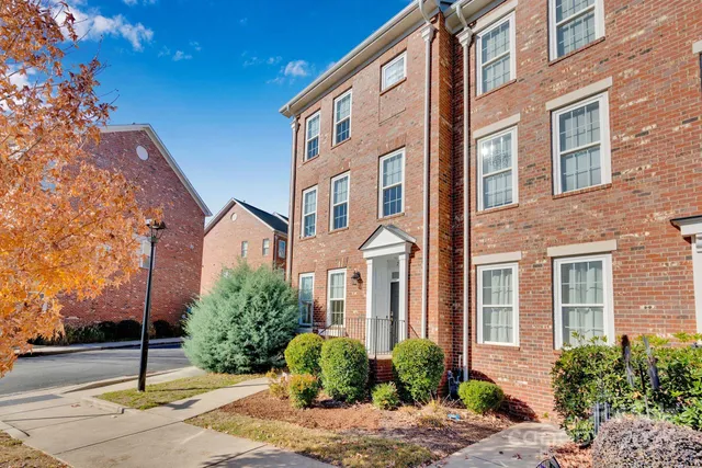 a view of a yard with a trees