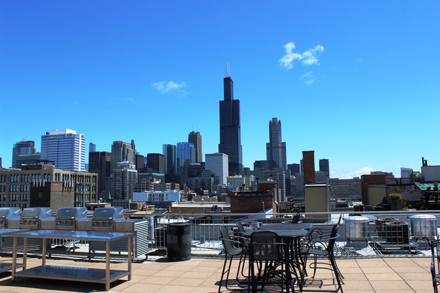 933 West Van Buren Street, Unit 321 Chicago, IL 60607 - Photo 15 of 18 a view of a city