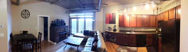 933 West Van Buren Street, Unit 321 Chicago, IL 60607 - Photo 5 of 18 a view of a hallway with interior of the house