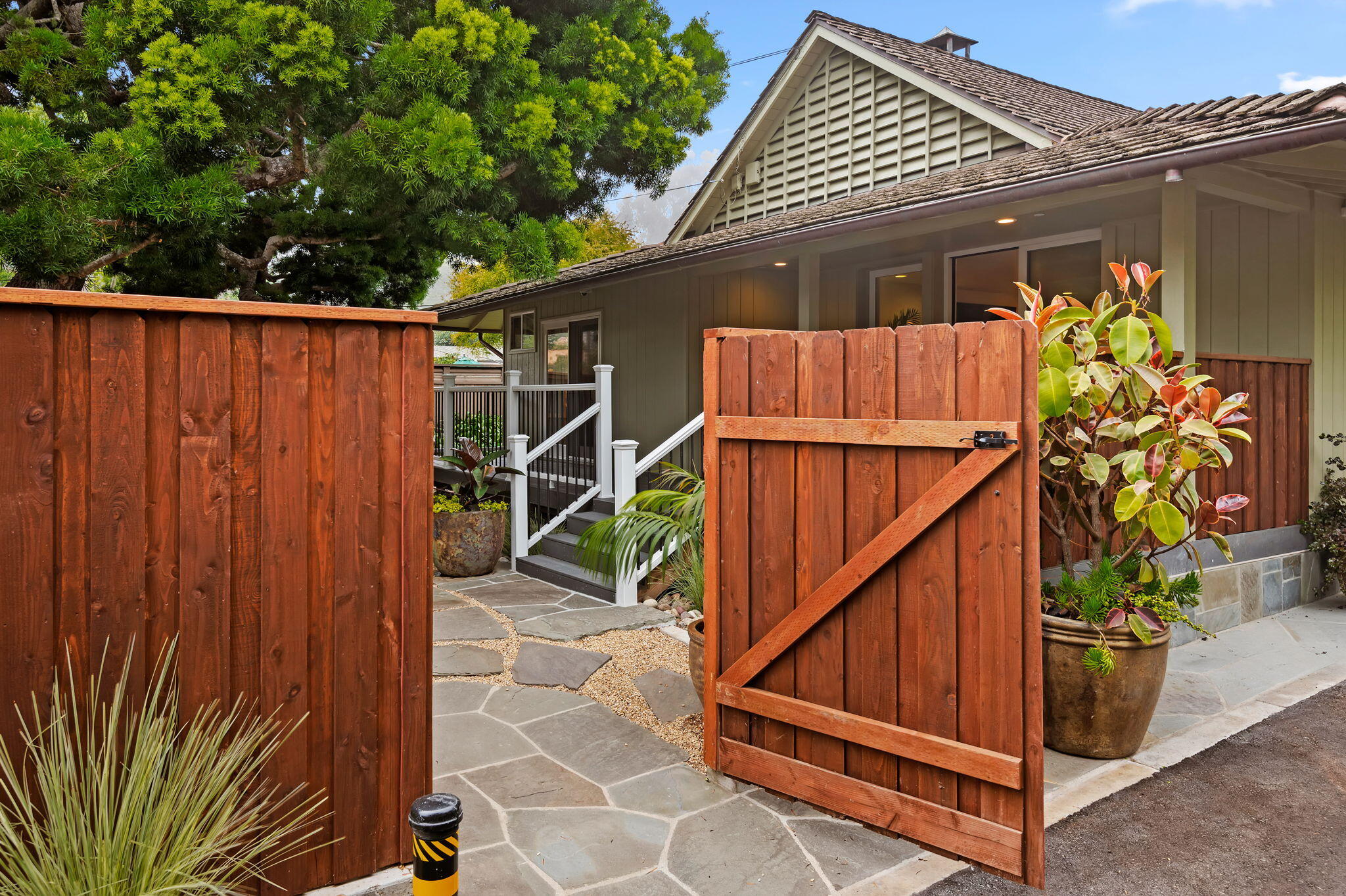 1126 Hill Road Montecito, CA 93108 - Photo 43 of 43 2-web-or-mls-02 - Front Yard Entrance