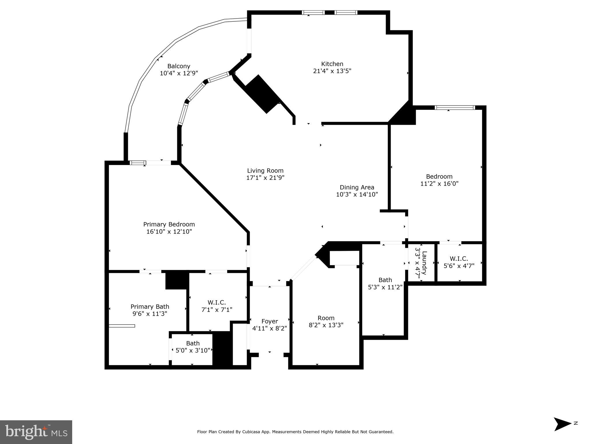 11990 Market Street, Unit 701 Reston, VA 20190 - Photo 49 of 93 a picture of a floor plan
