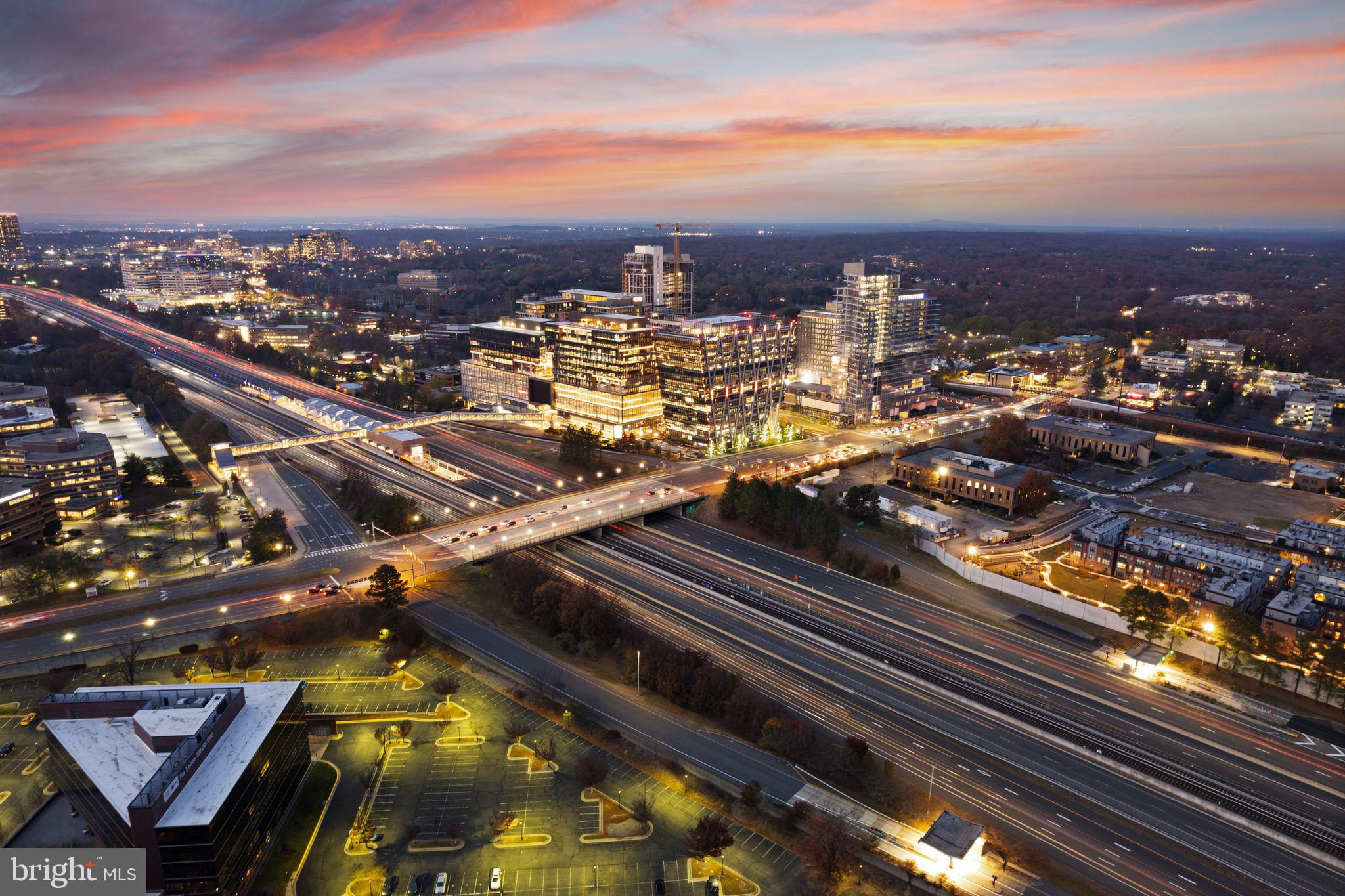 11990 Market Street, Unit 701 Reston, VA 20190 - Photo 92 of 93 an aerial view of residential houses with city view