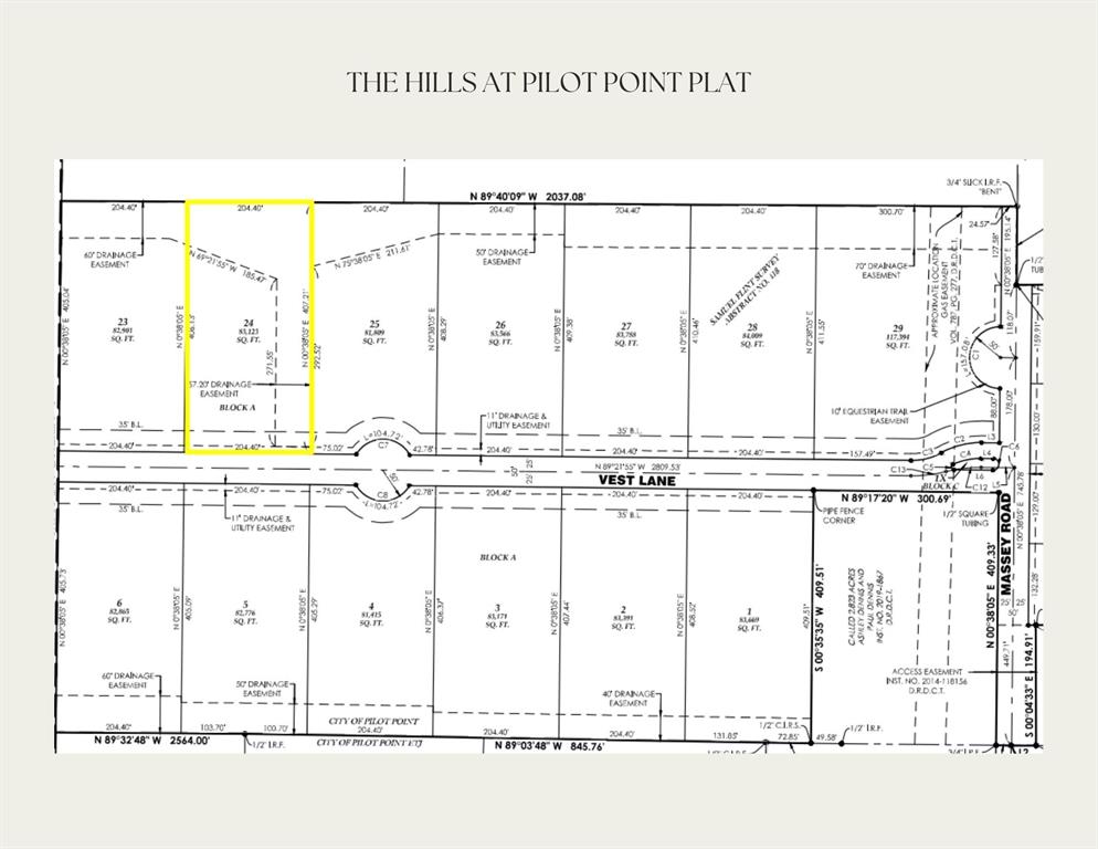 800 Vest Lane Pilot Point, TX 76258 - Photo 3 of 15 a picture of a lake view