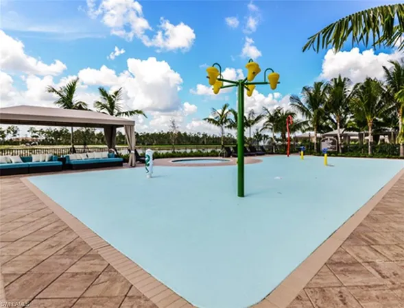 a view of outdoor space with seating area