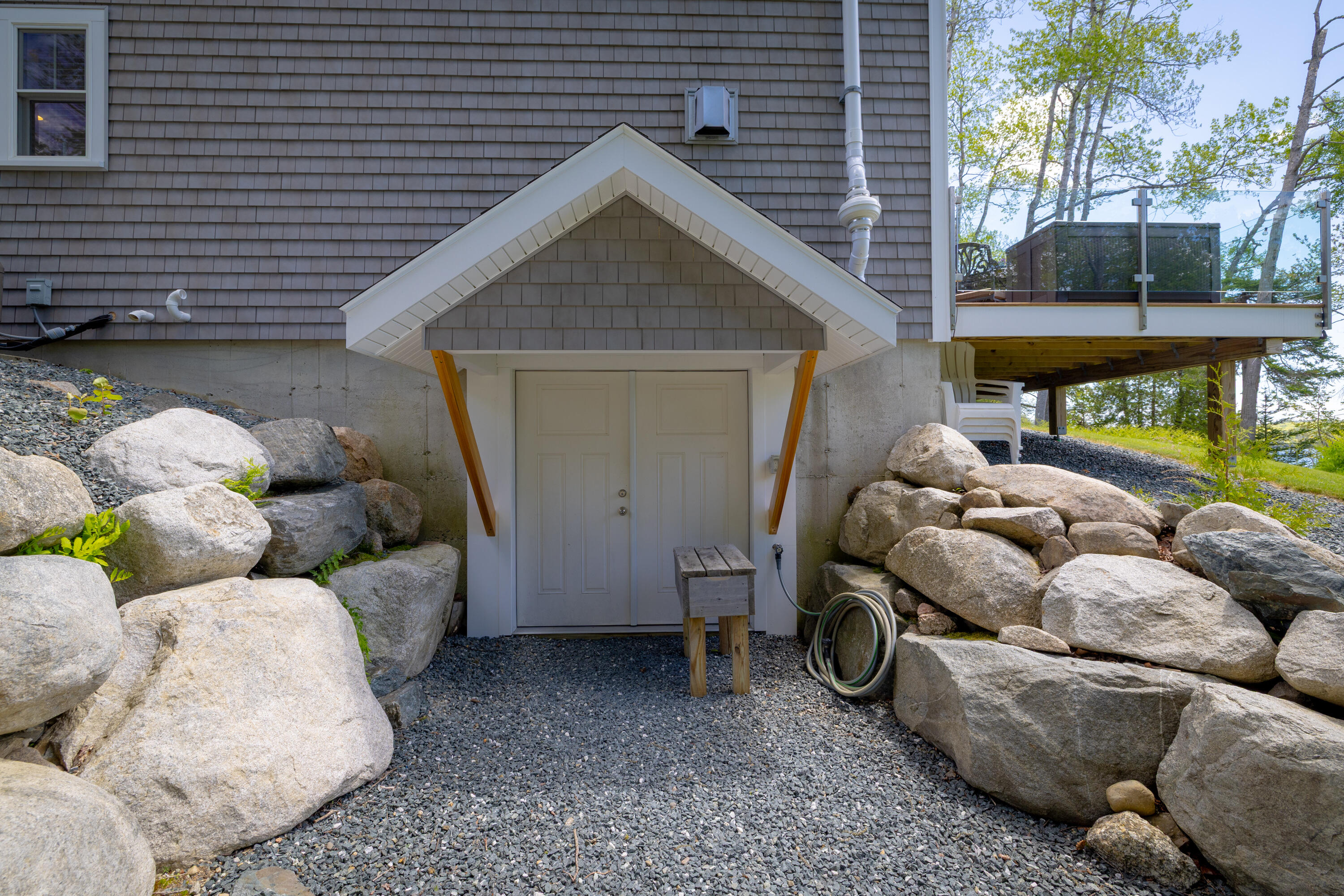 50 Eagle View Road Gouldsboro, ME 04607 - Photo 11 of 66 Basement Entry