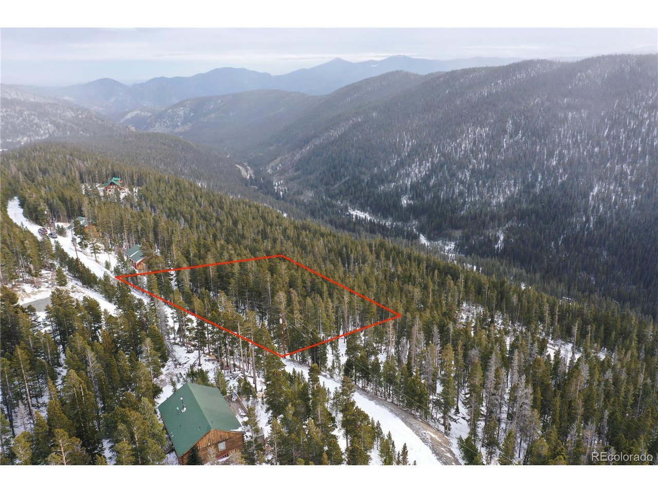 37 Vista Road Idaho Springs, CO 80452 - Photo 12 of 27 a view of a yard with mountain